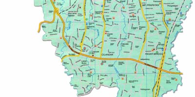 মানচিত্র, Jakarta selatan