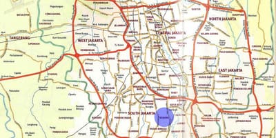 মানচিত্র kemang জাকার্তা